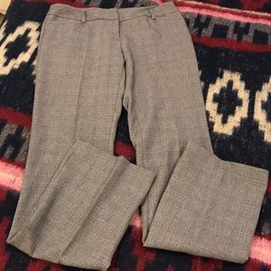Amanda + Chelsea Grey Plaid Dress Pants
